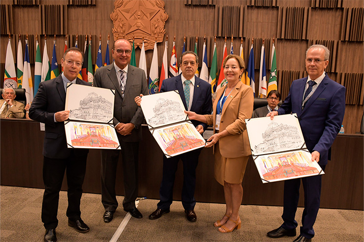 Presidentes dos tribunais são homenageados durante 6º Consepre em Minas Gerais