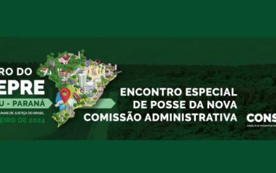 IX Encontro do Consepre começa hoje; evento terá posse da nova Comissão Administrativa, que tem Carlos França como presidente reeleito